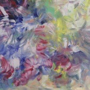 beautiful, colorful abstract astrological channeled painting