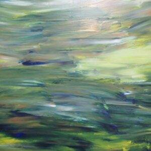 beautiful, colorful abstract astrological channeled painting