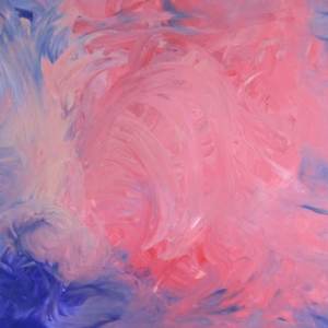 beautiful, colorful abstract astrological channeled painting